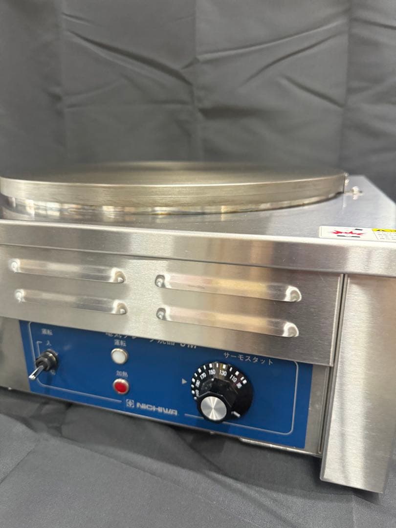 ニチワ電気クレープ焼器 CMー410 100 v