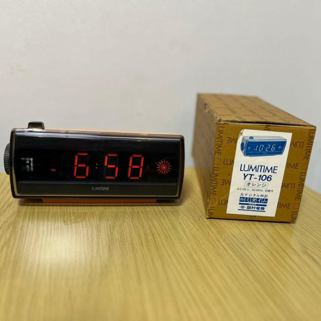 【メンテ済・動作正常】元箱付き 田村電機LUMITIME ルミタイムYT-106