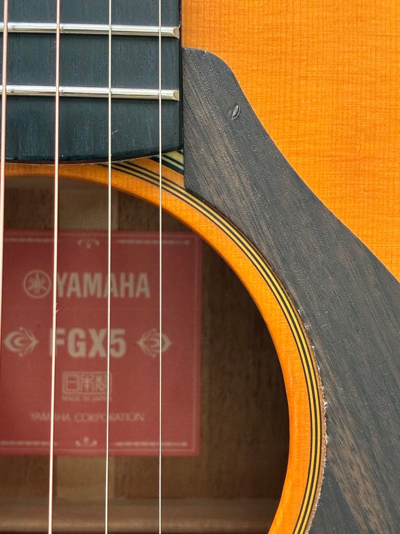 ヤマハfgx5純正ハードケース付き