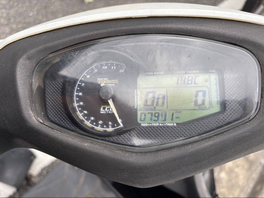 スズキ　アドレスV125 武川 スーパーマルチLCDメーター