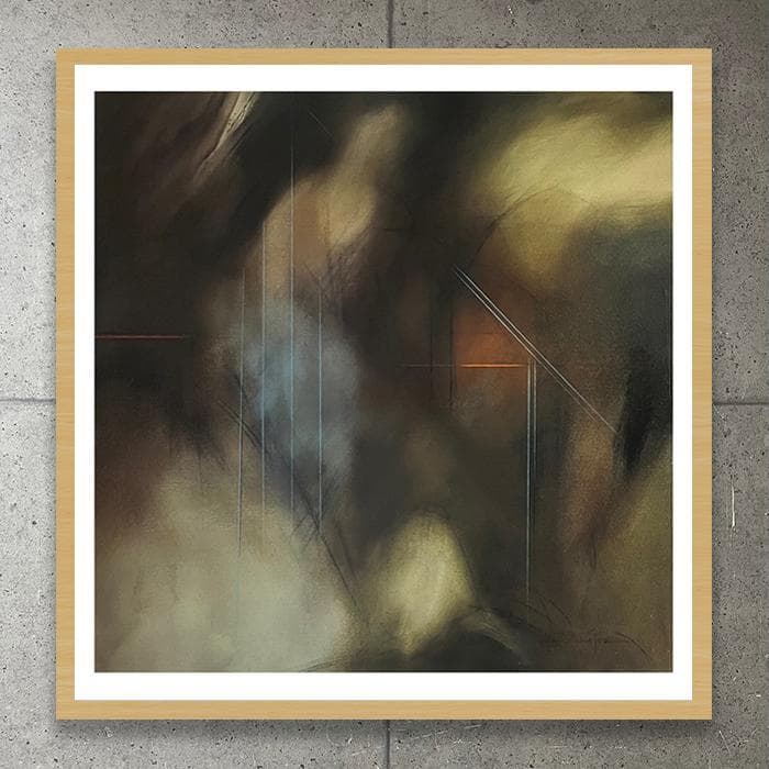 額装品/Oscuro veneciano 1984 フェルナンドゾベル/ポスター