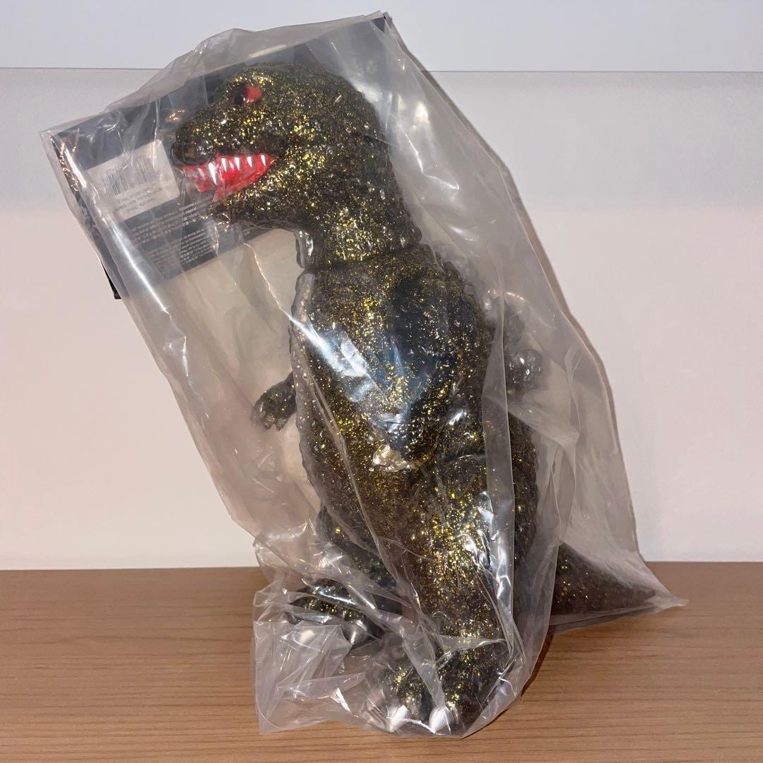 ラス1 安楽安作 ゴジラ 1954 シークレット ソフビ ラメ メディコムトイ