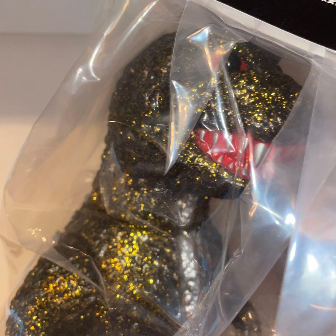 ラス1 安楽安作 ゴジラ 1954 シークレット ソフビ ラメ メディコムトイ