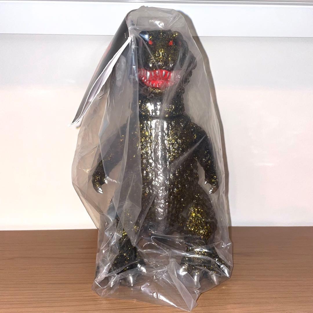 ラス1 安楽安作 ゴジラ 1954 シークレット ソフビ ラメ メディコムトイ