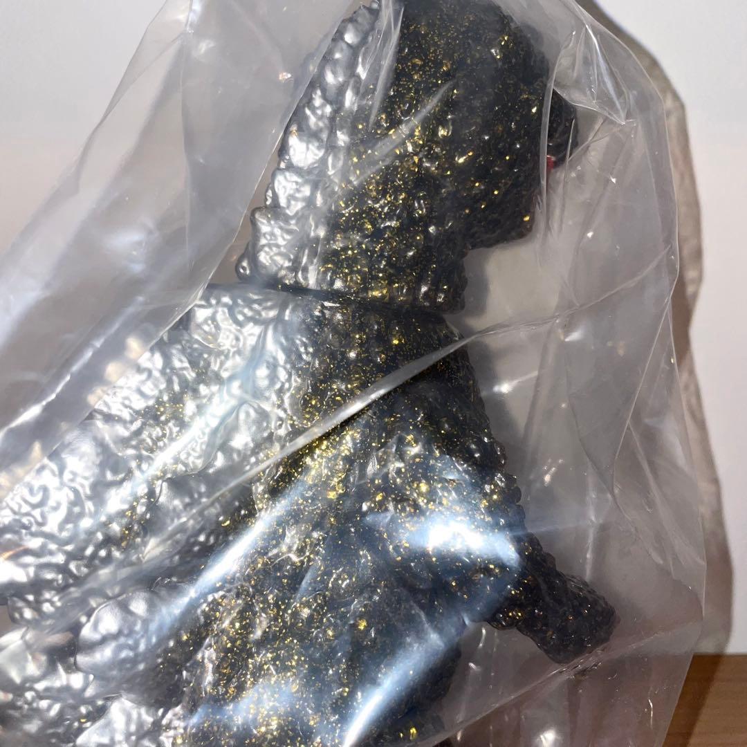 ラス1 安楽安作 ゴジラ 1954 シークレット ソフビ ラメ メディコムトイ