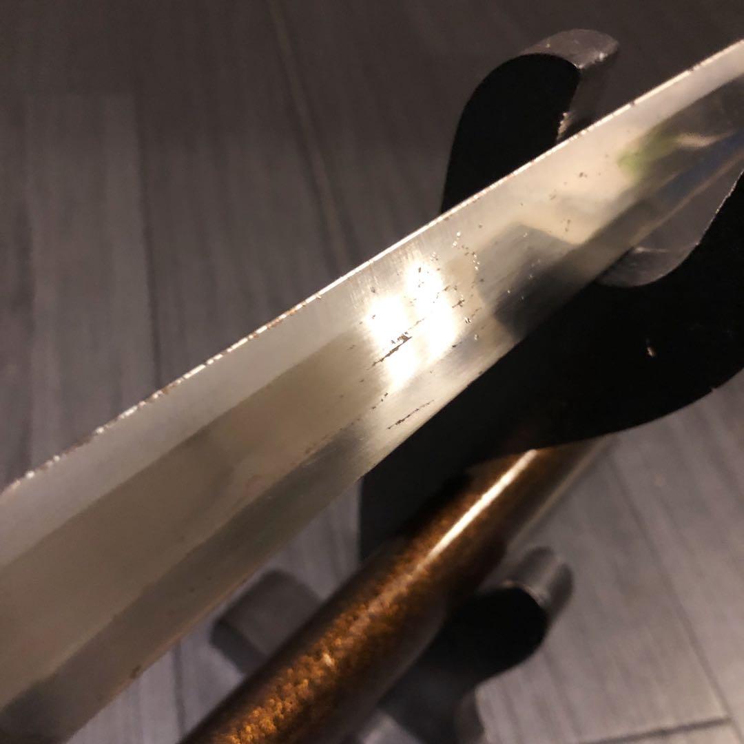 高級模造刀　亜合金刀身　居合刀　茶拵え