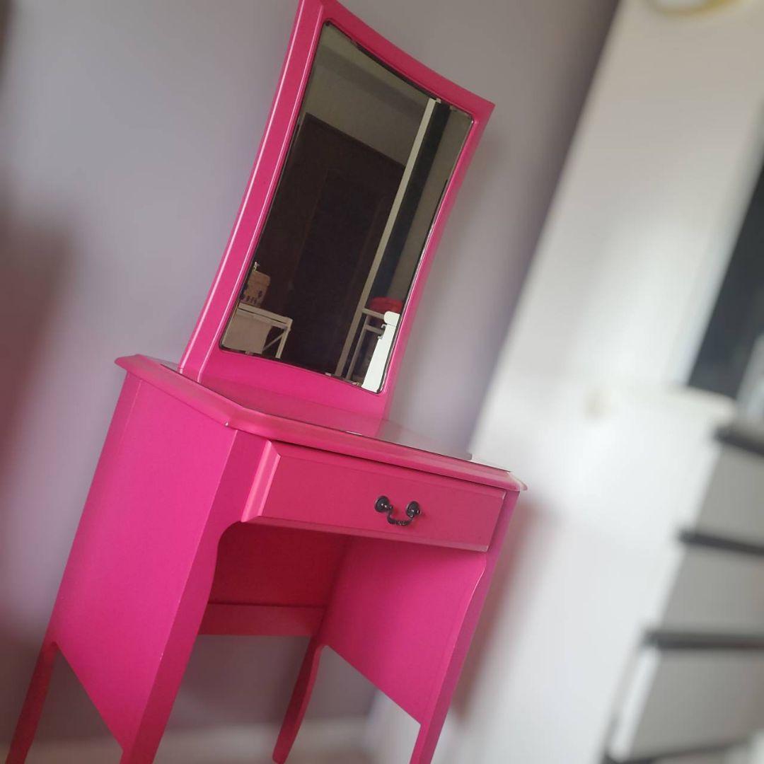 Francfranc カマードレッサー ピンク 廃盤 レア 鏡台 ミラー