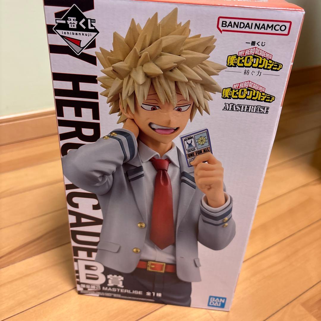 【ヒロアカ】一番くじ　B賞　爆轟勝己　紡ぐ力　フィギュア　未開封