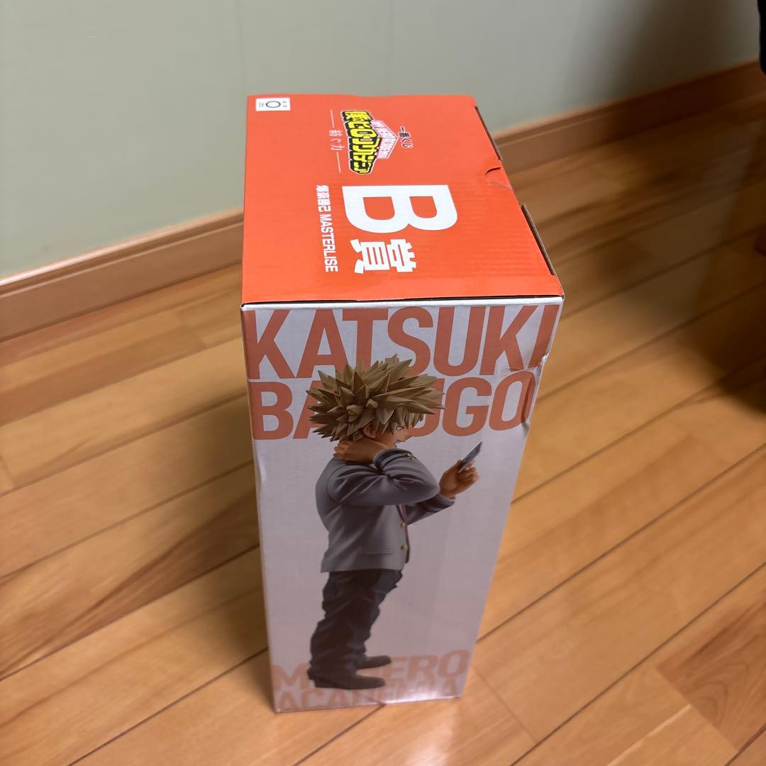 【ヒロアカ】一番くじ　B賞　爆轟勝己　紡ぐ力　フィギュア　未開封