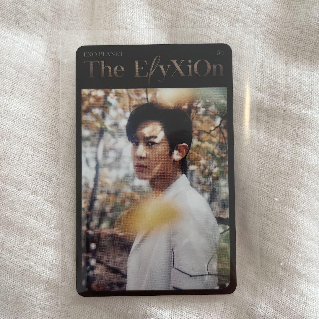 EXO チャニョル トレカ チケット