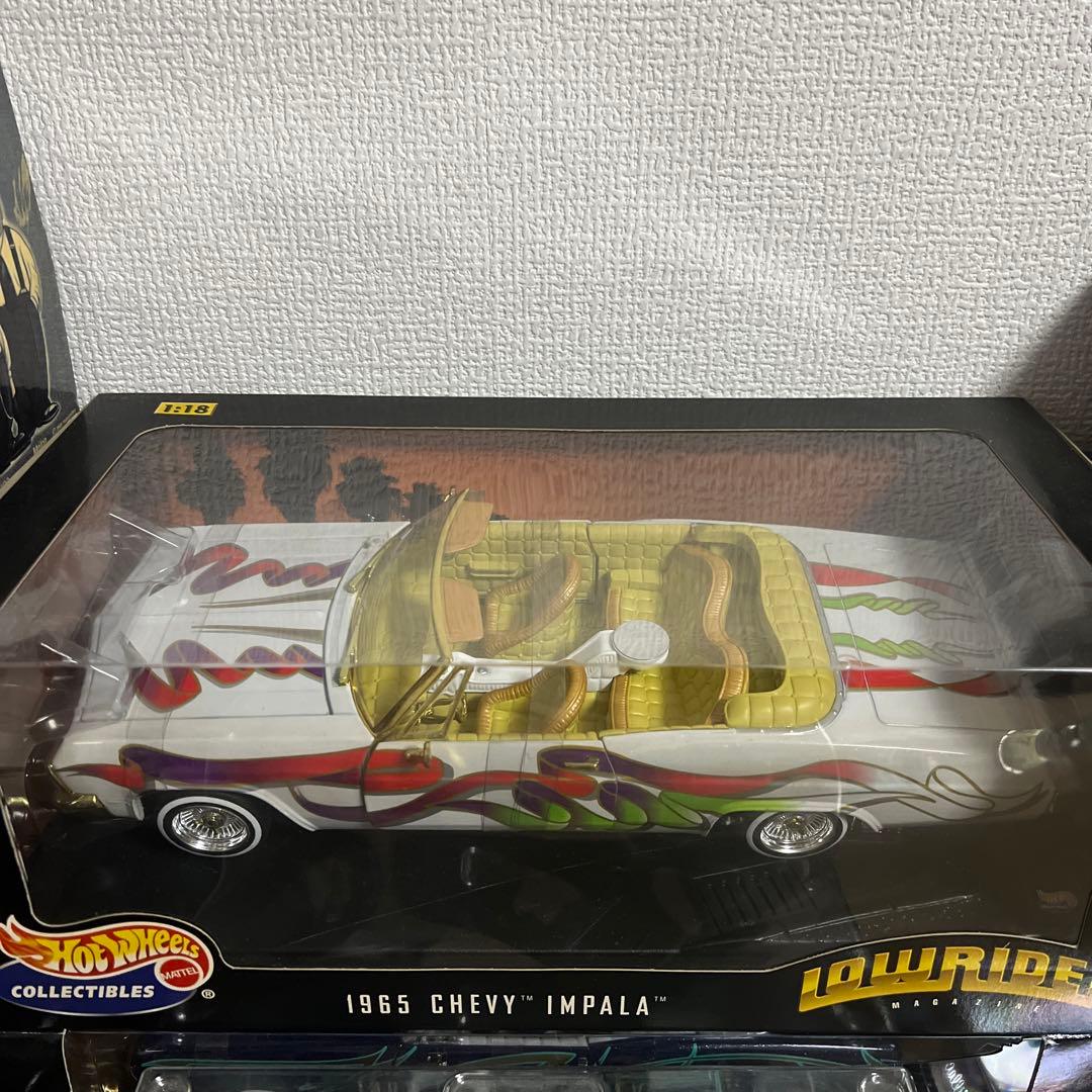 65 インパラ ミニカー hotwheel lowrider magazine