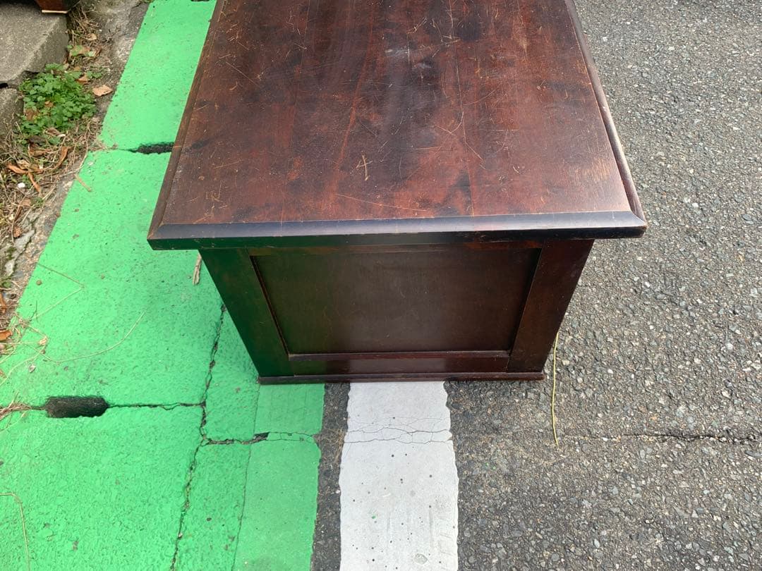 北海道民芸　勉強机　平机　レトロ　ビンテージ家具