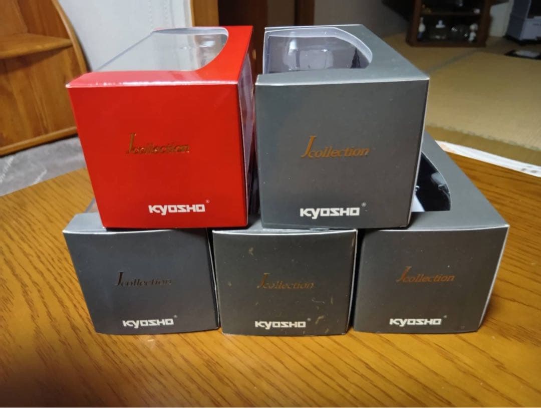 【5台セット☆レア☆】J−コレクション 京商　タクシー 1/43