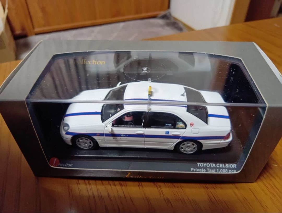 【5台セット☆レア☆】J−コレクション 京商　タクシー 1/43