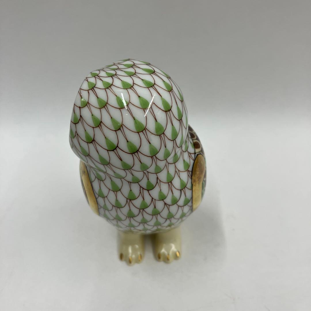 ヘレンド オウル 世界のフクロウ 箱　ウッドランド 限定3000体 2桁