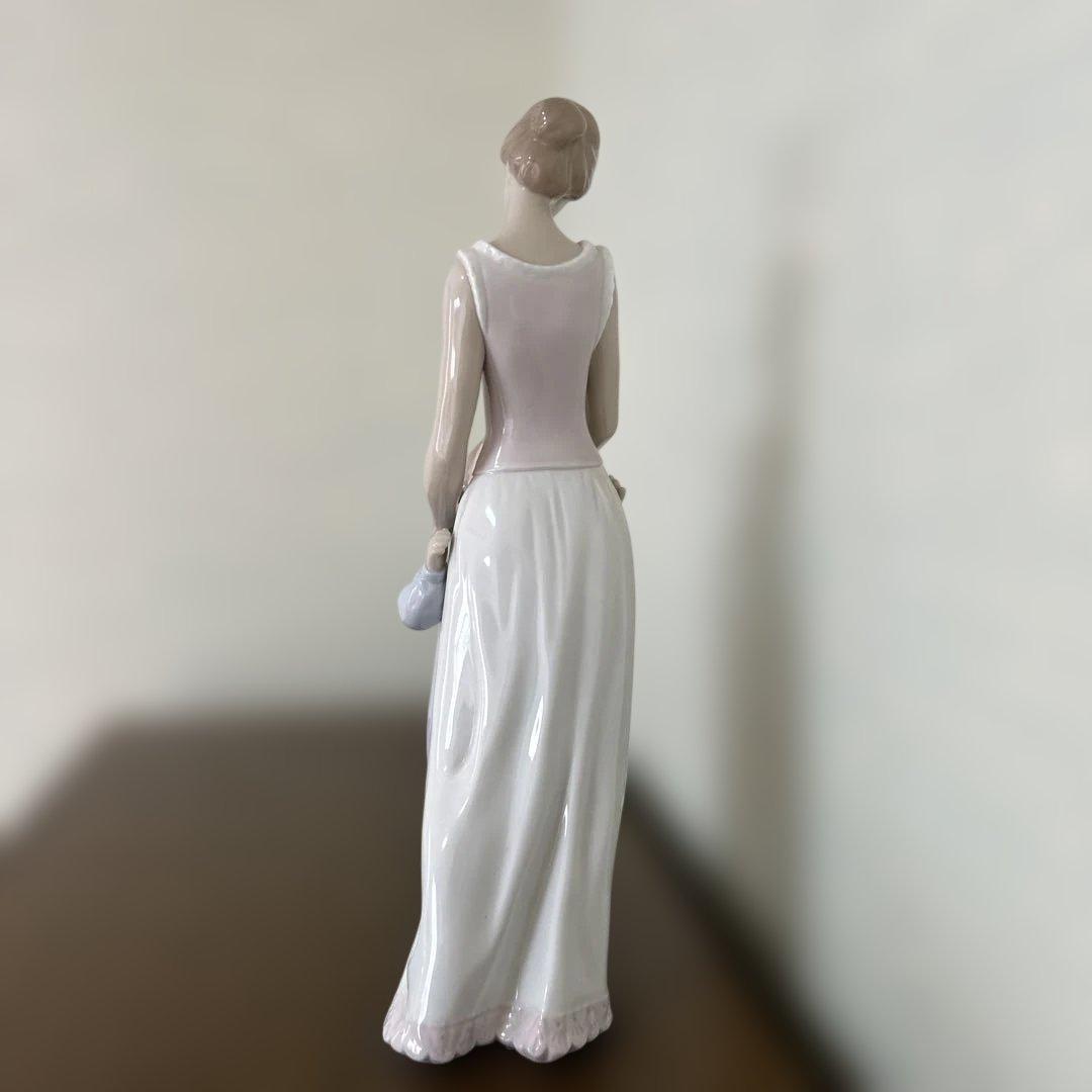 リヤドロ　陶器製 母子像 約35センチ