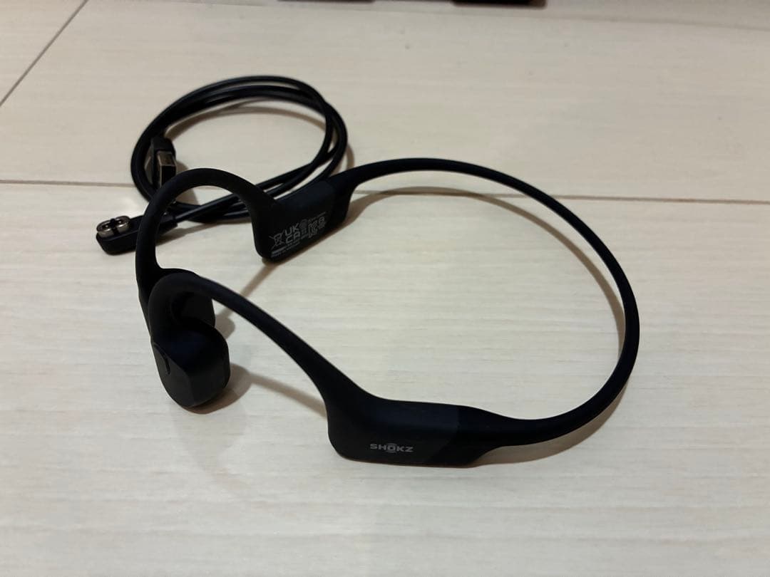 SHOKZ OpenRun S803 骨伝導イヤホン ブラック