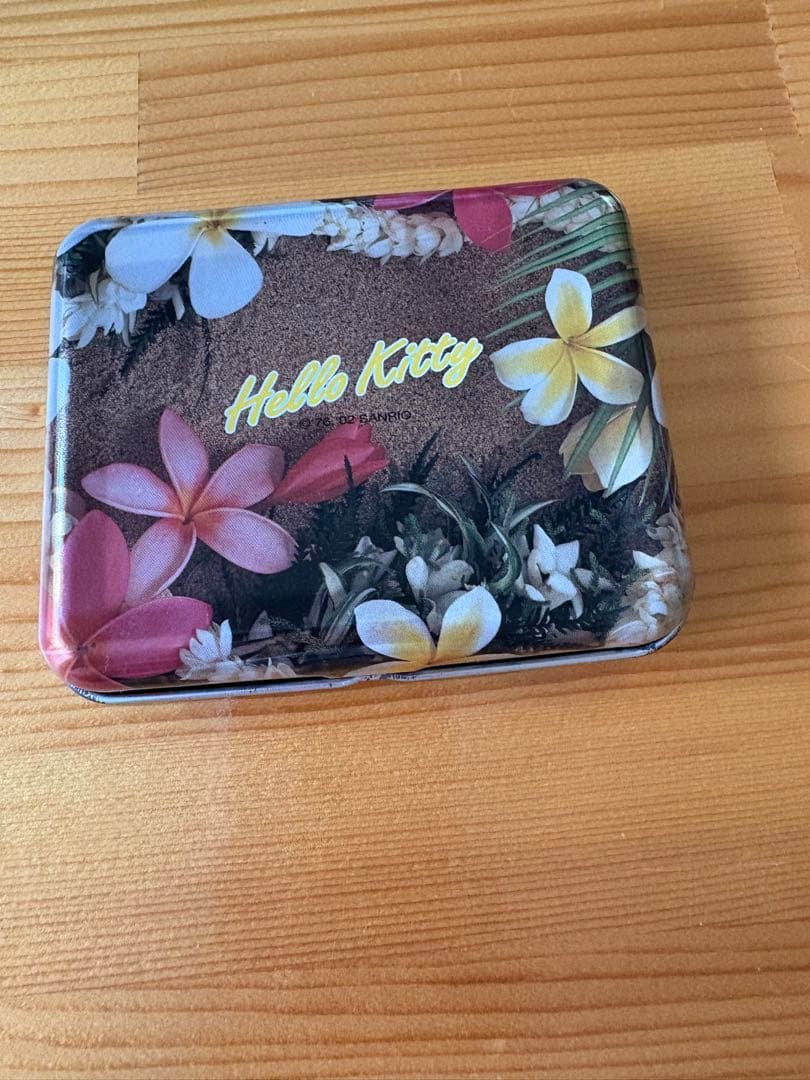 【2002年】日焼けキティ メモ缶 ハワイ レア サンリオ