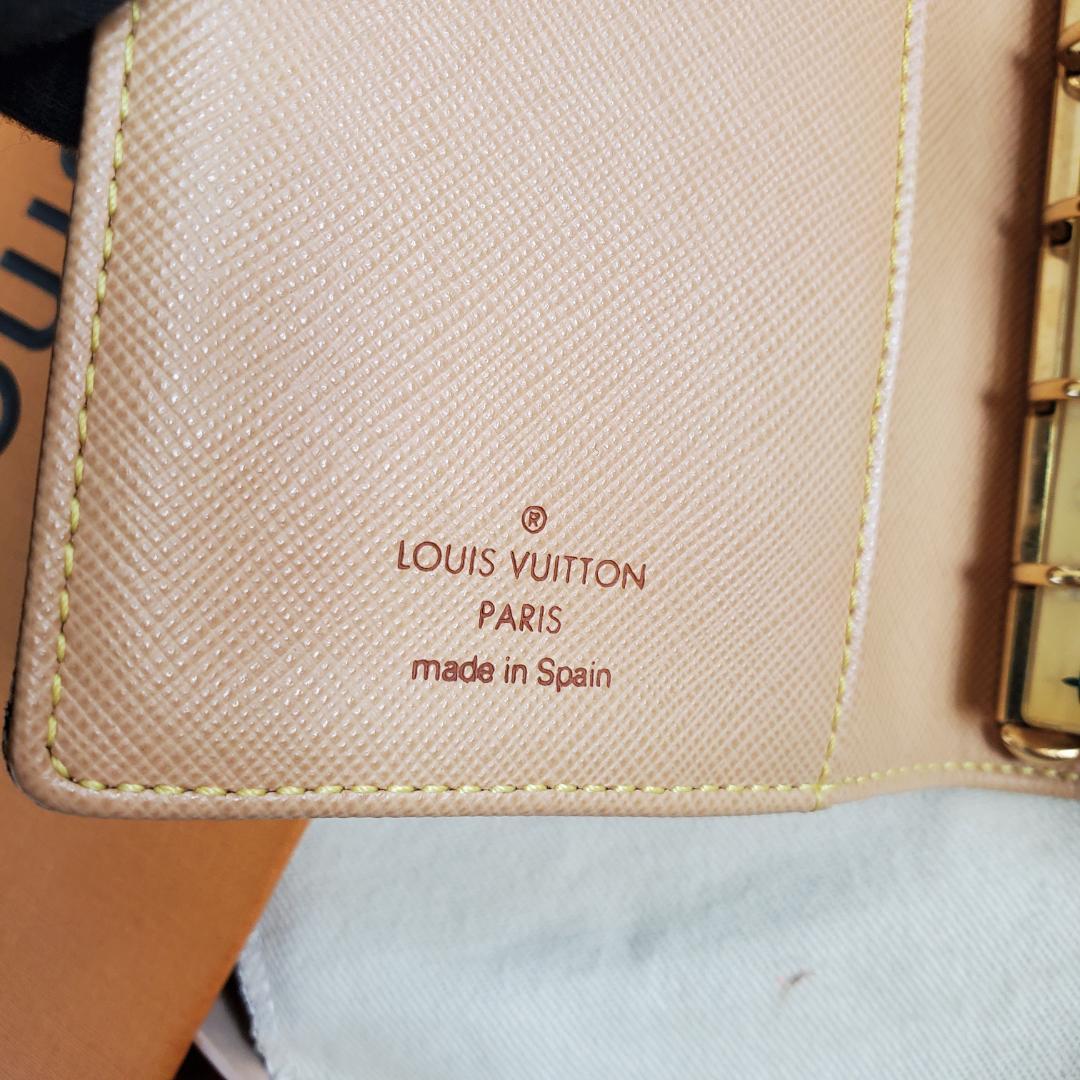 美品 ルイヴィトン アジェンダ PM 手帳カバー モノグラムミニ 付属品付き