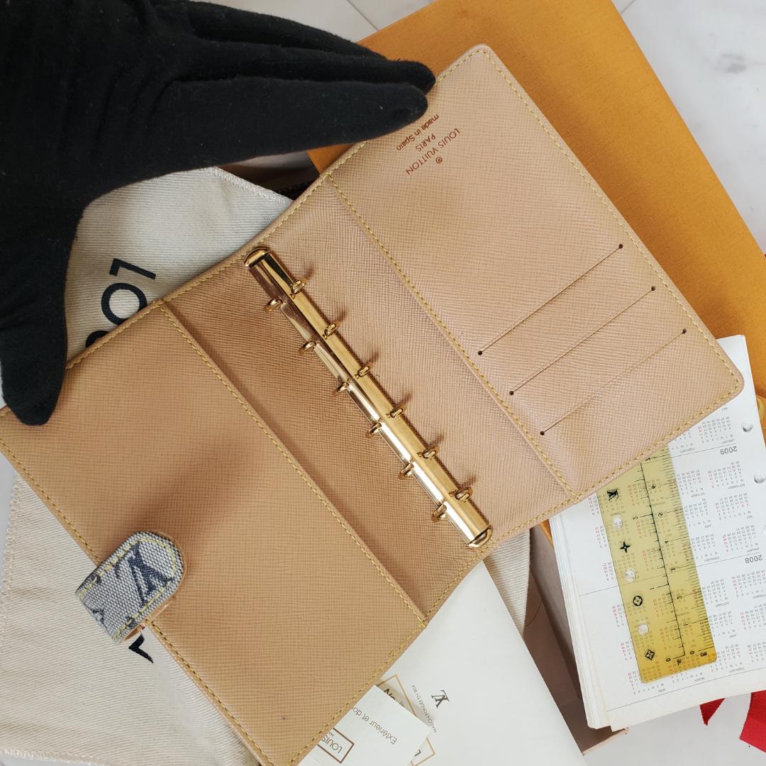 美品 ルイヴィトン アジェンダ PM 手帳カバー モノグラムミニ 付属品付き