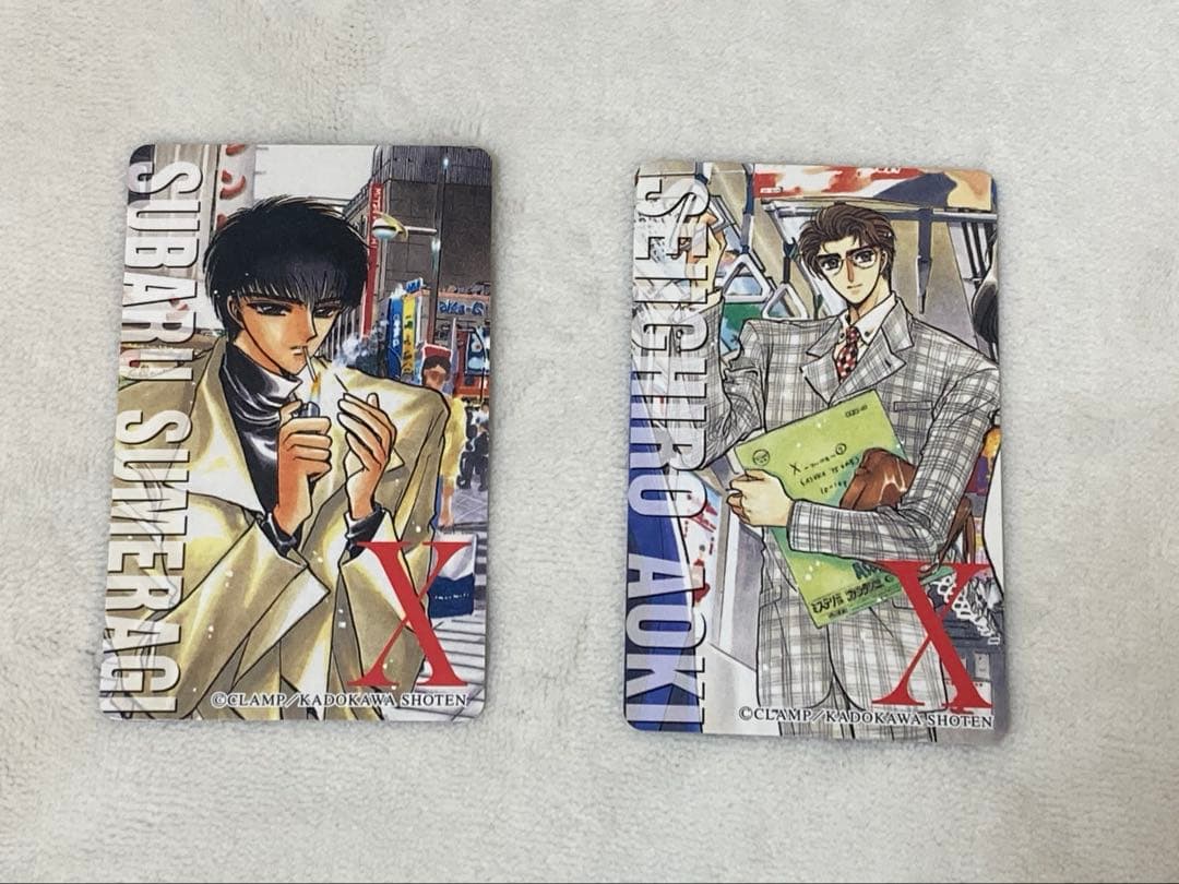 x clamp カード　美品　皇昴流　青木誠一郎
