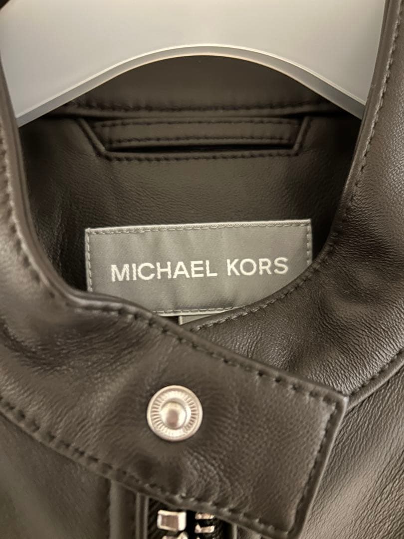 週末限定値下げMICHAEL KORS シングルライダースジャケット