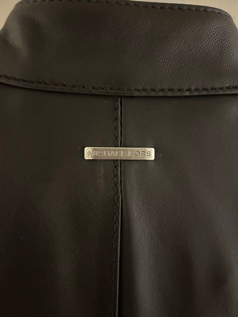 週末限定値下げMICHAEL KORS シングルライダースジャケット