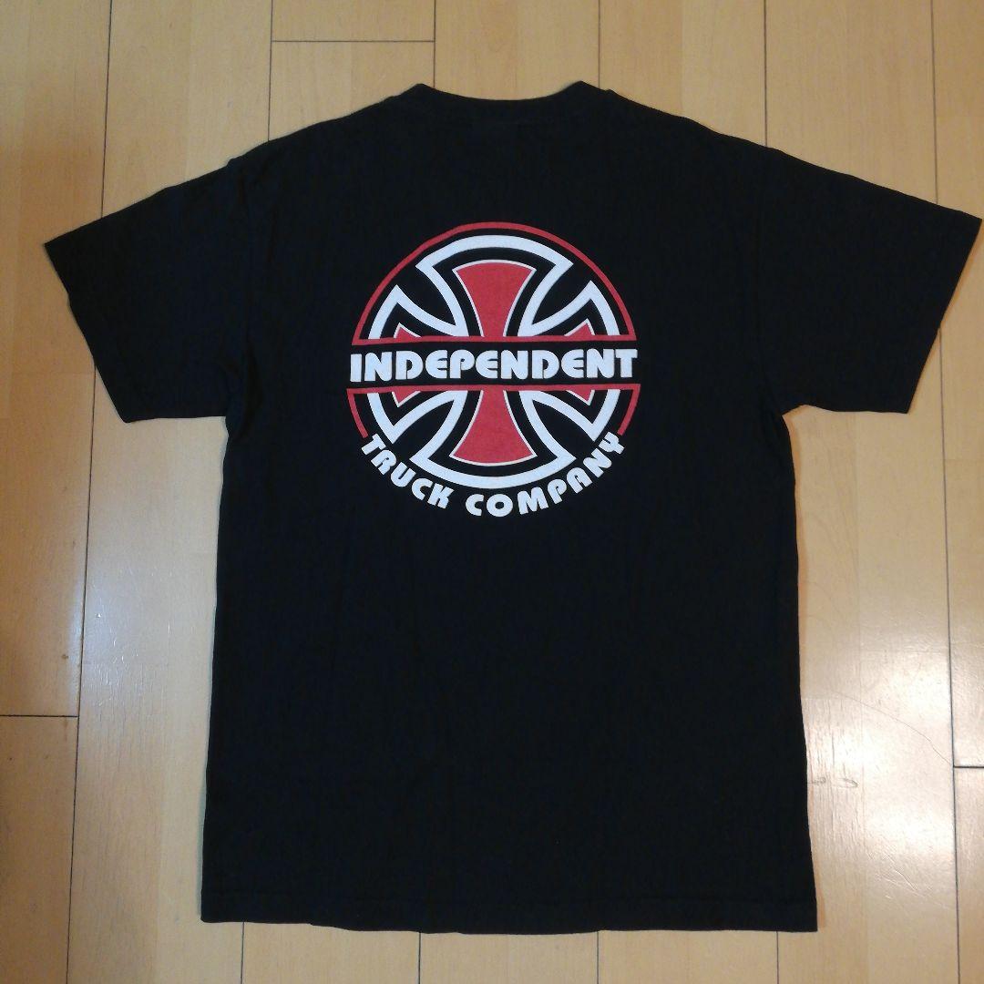 INDEPENDENT アイアンクロス 両面プリント NHSタグ 90s00s