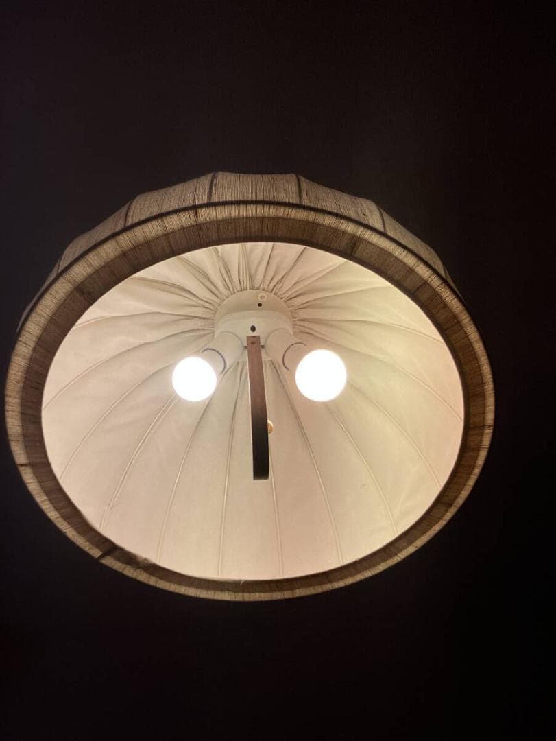 ★超激レア品★ Domus ランプ 2灯 チーク材 ドムズ 照明 ライト