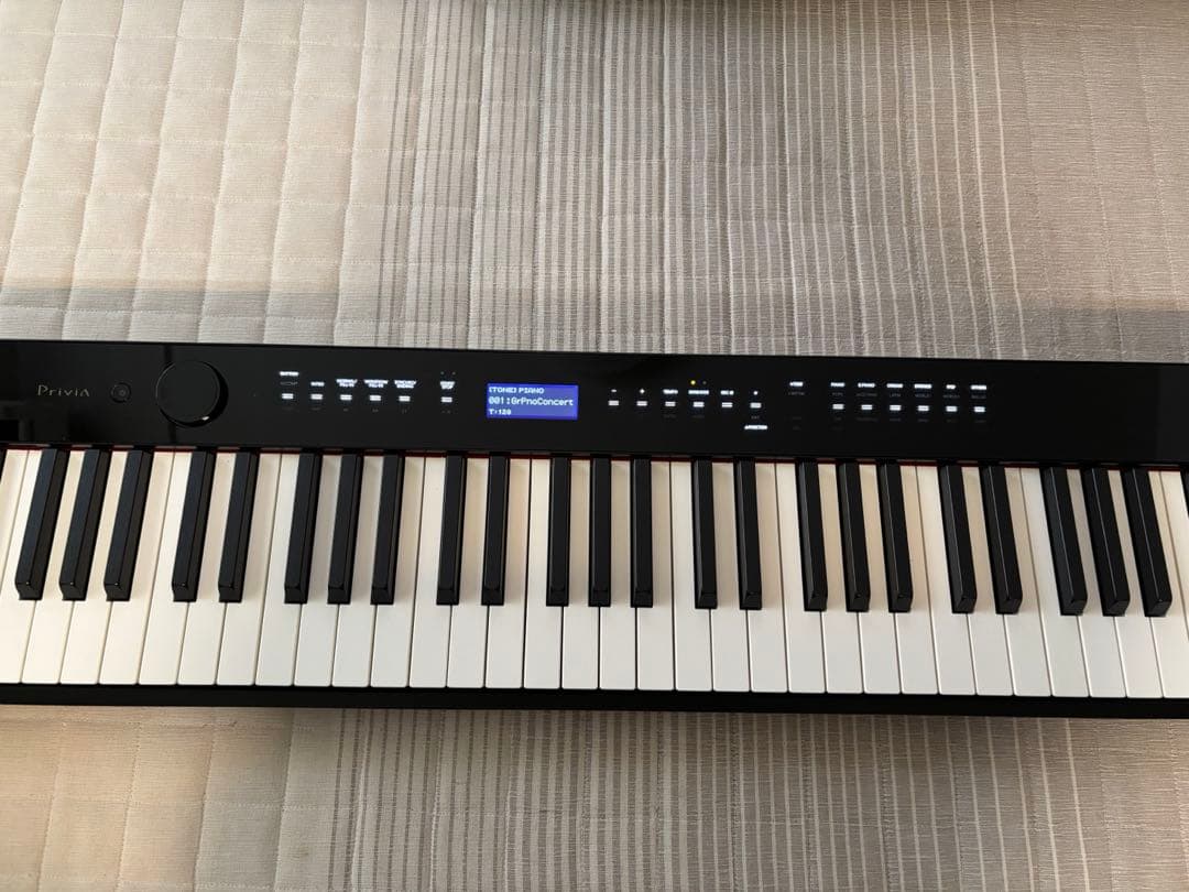 電子ピアノ Casio Privia px-s3100BK 専用ソフトケース付き