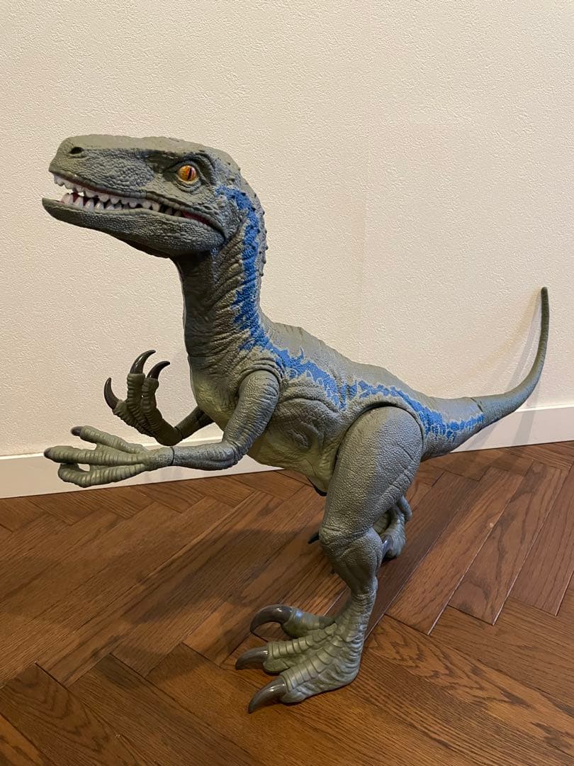 マテル　ジュラシックワールド　ブルー全長96cm