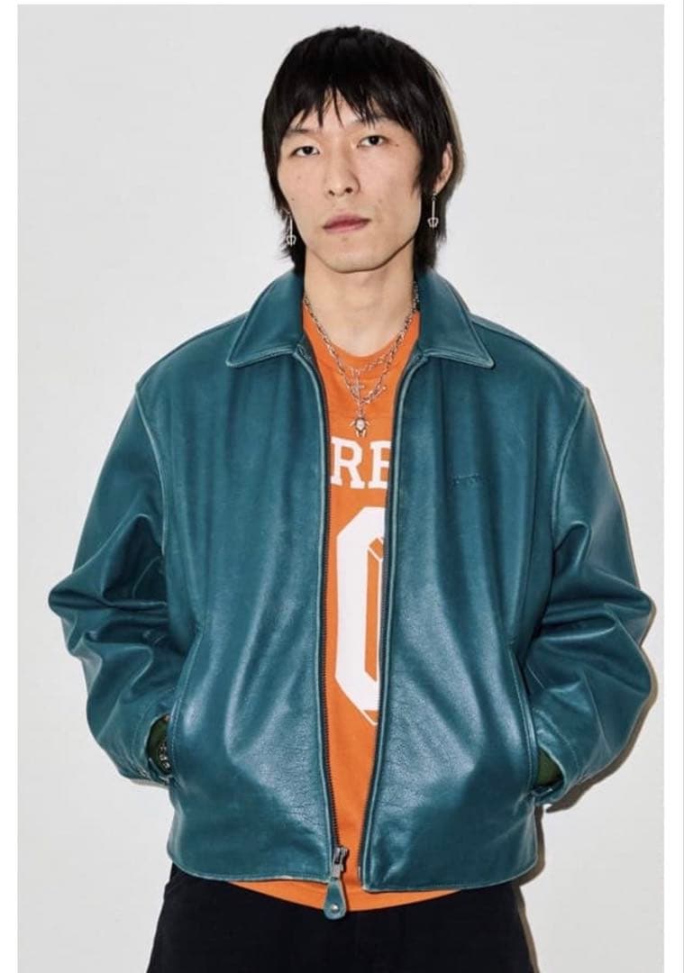【新品】Schott Leather Racer Jacket XL