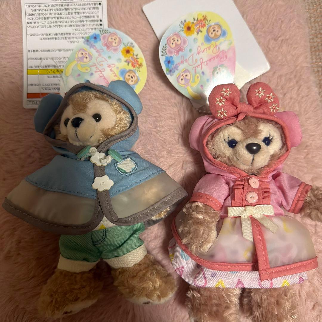 ダフフレ ダッフィー シェリーメイ ビューティフルレイニーデイズ ぬいば