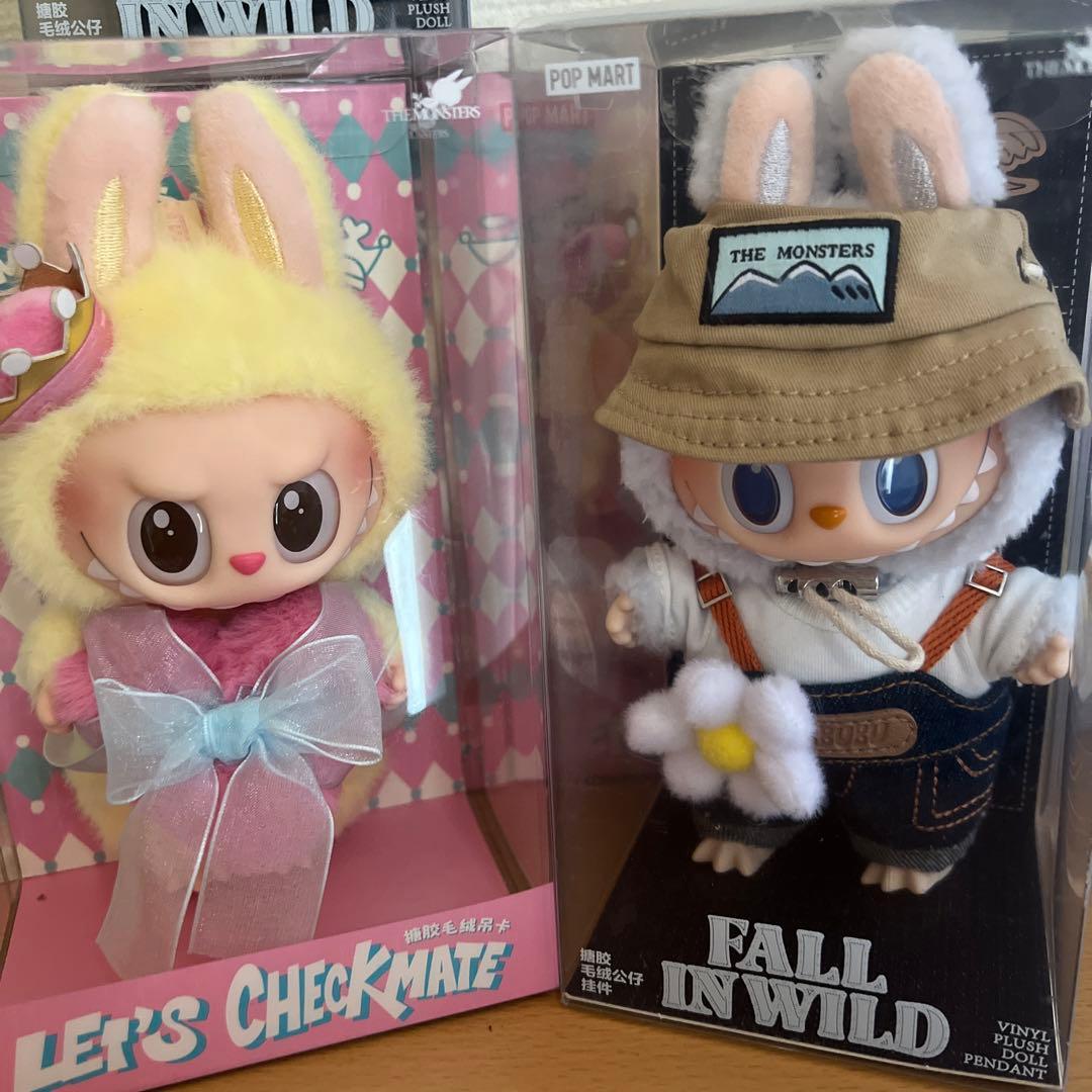 LET'S CHECKMATE & FALL IN WILD ぬいぐるみ