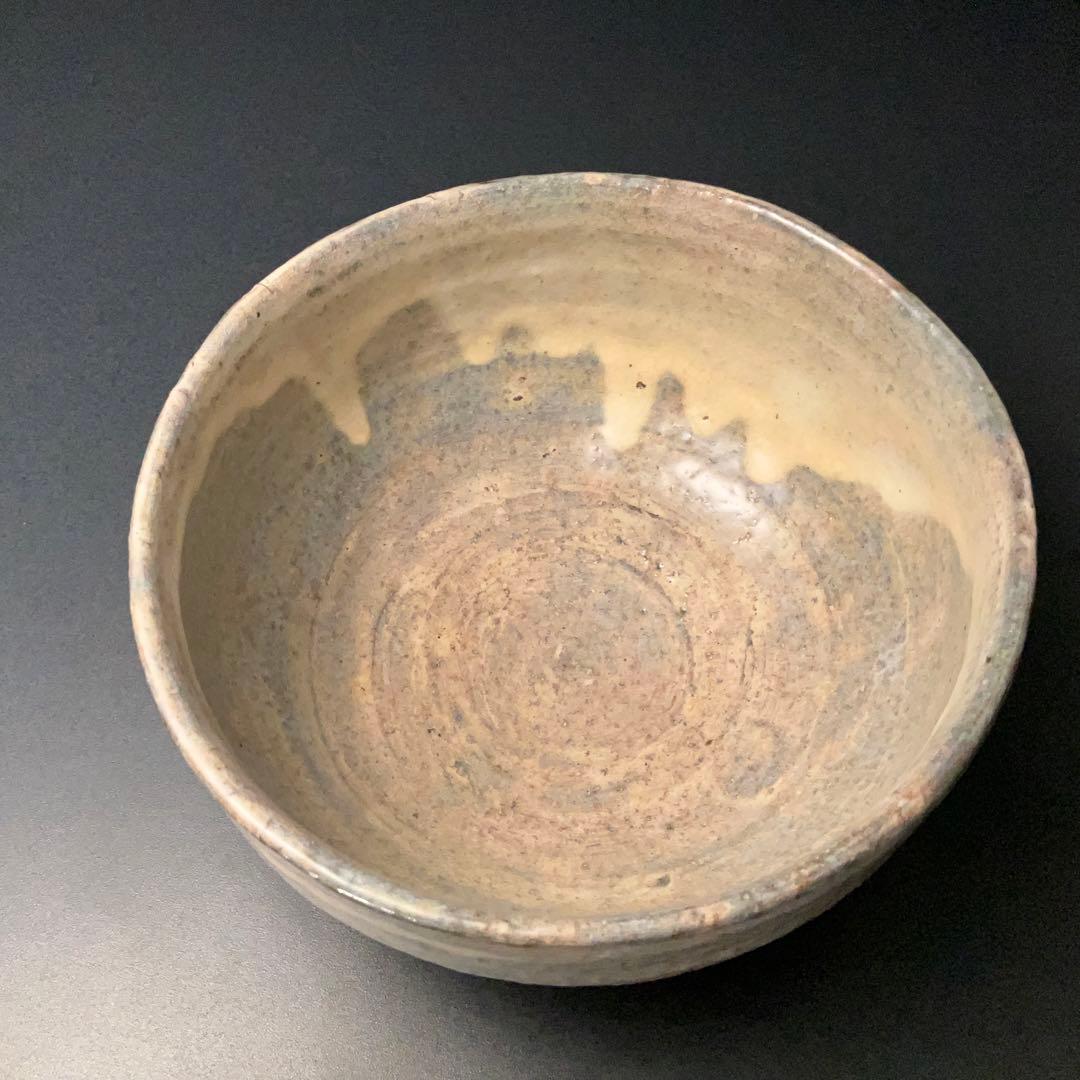 抹茶碗　14代坂倉新兵衛　萩茶碗　共箱　R1270ダN3