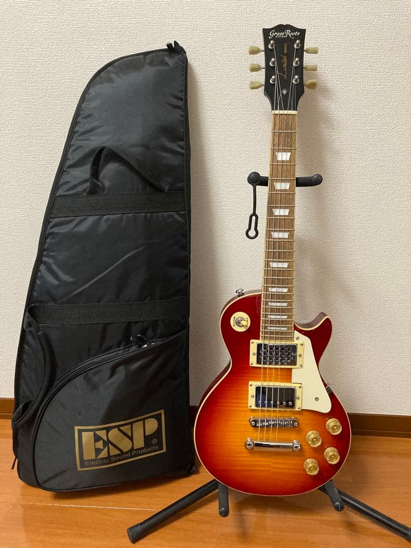 エドワーズ　ミニギター　レスポールタイプ