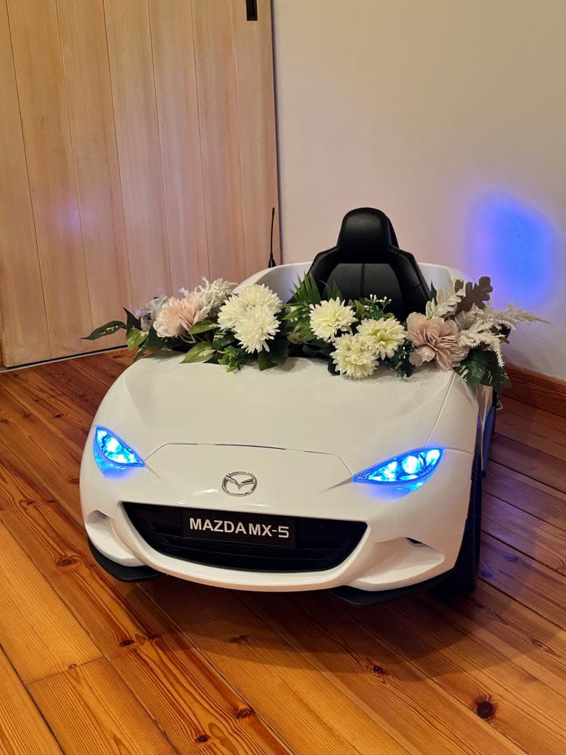 電動乗用ラジコンカー　結婚式　リングガール　リングボーイ　マツダUSロードスター