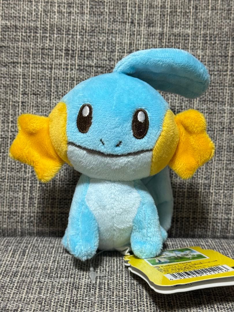 ポケモンセンター　ポケモンキャンバス ぬいぐるみ　ミズゴロウ　ポケットモンスター