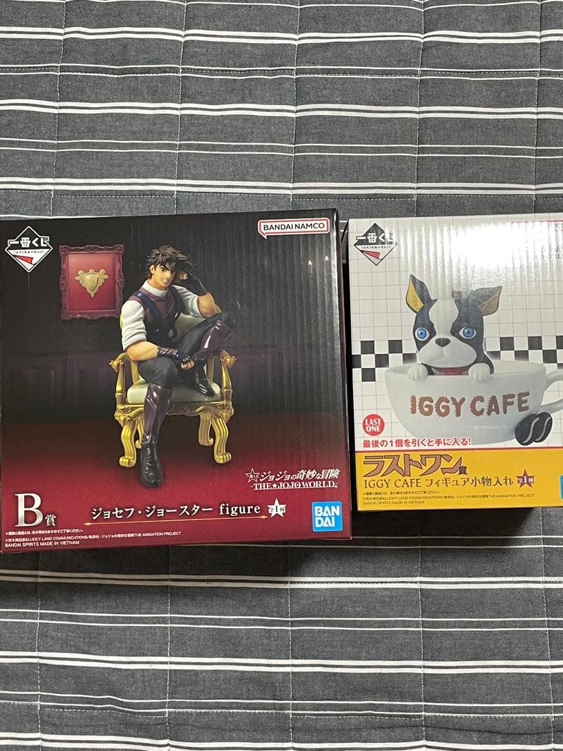 ジョジョの奇妙な冒険 一番くじ B賞 ジョセフ・ジョースター&ラストワン賞