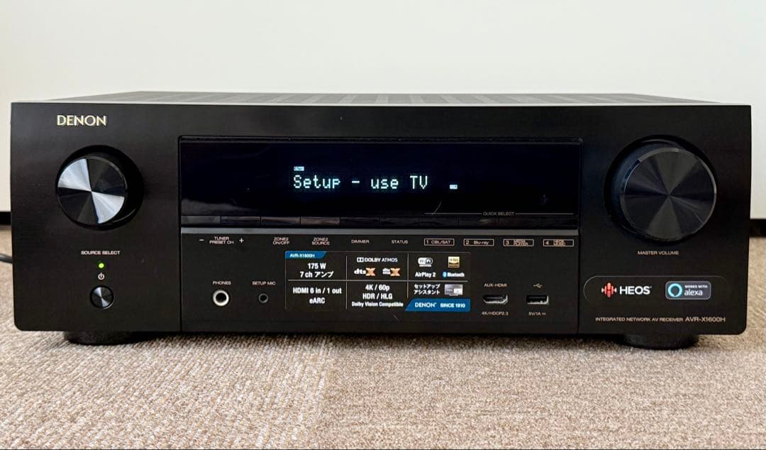 DENON AVアンプ AVR-X1600H デノン