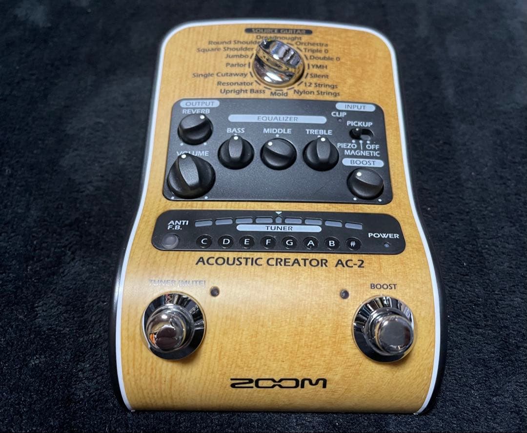 ZOOM AC-2 アコースティックエフェクター