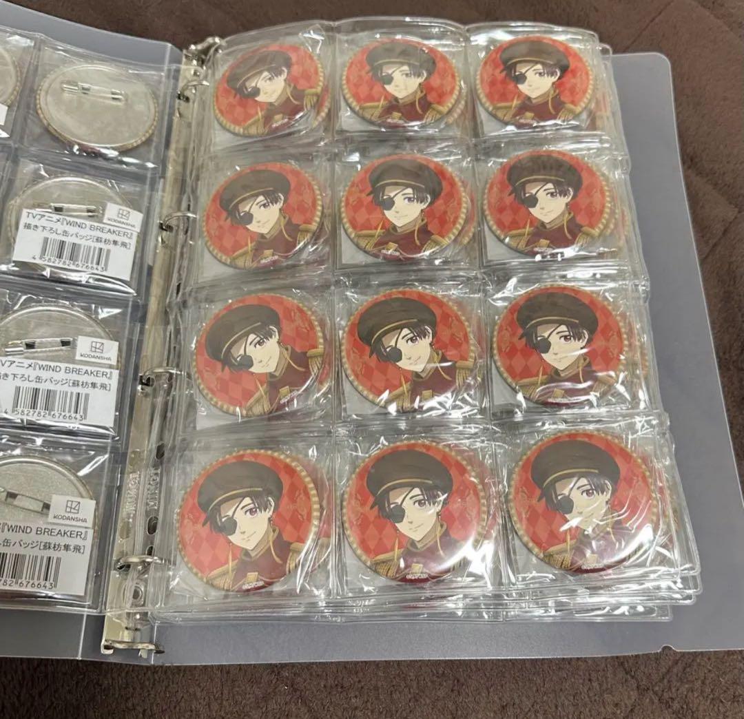 WIND BREAKER 蘇枋隼飛 缶バッジまとめ売り80点程