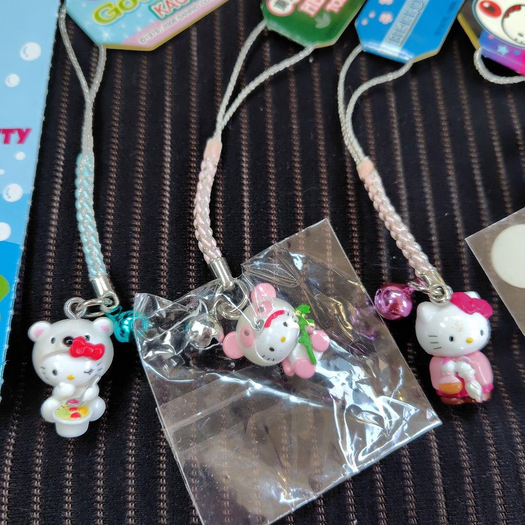 レア　希少　平成レトロ　キティストラップ　キューピーストラップ　ポケモンご当地