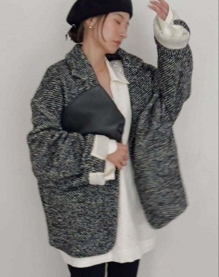 本日削除❗️CLANE×広瀬すずCLANE MIX COLOR OVER COAT