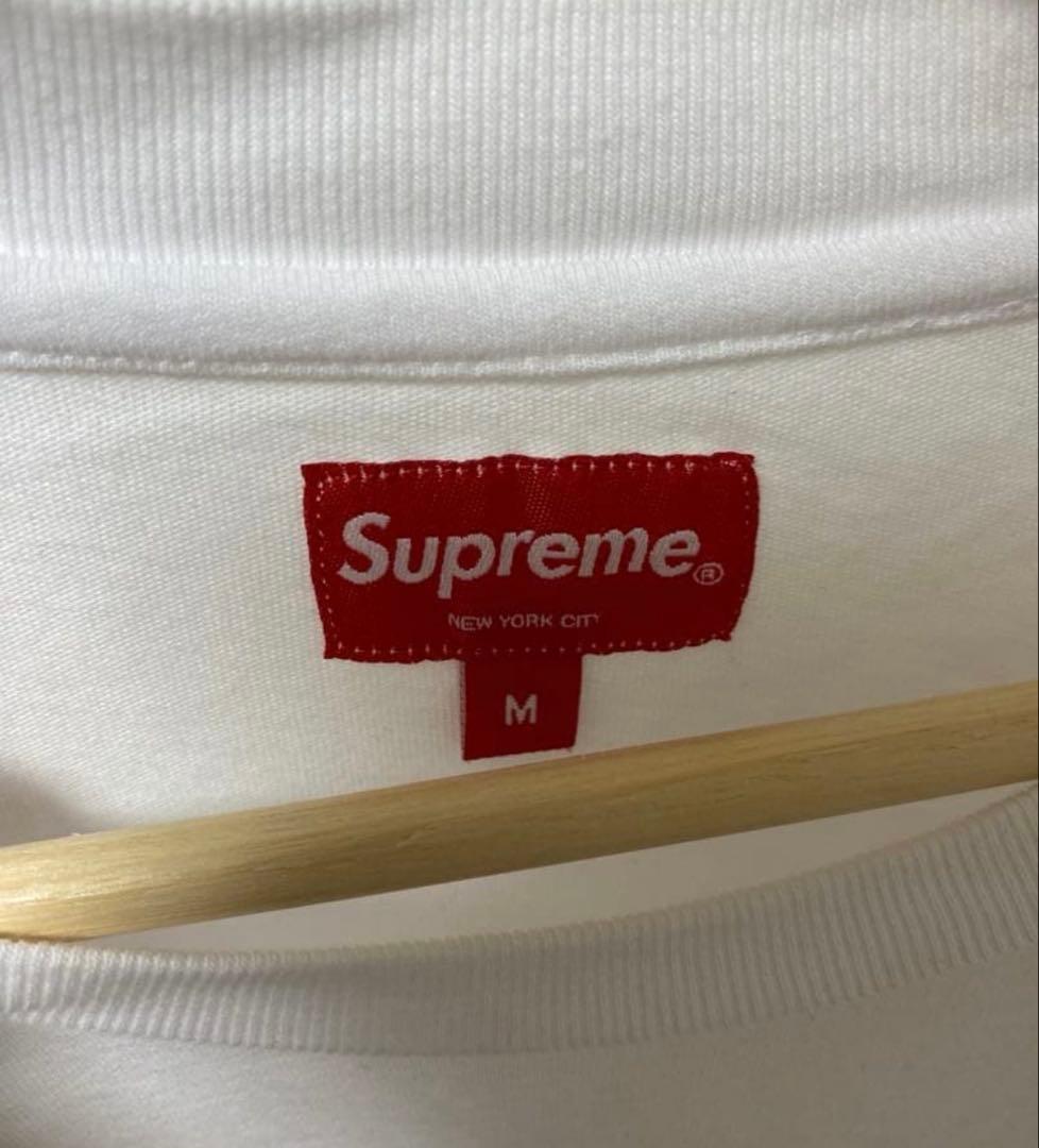 トップス Supreme Small Box L/S Tee White