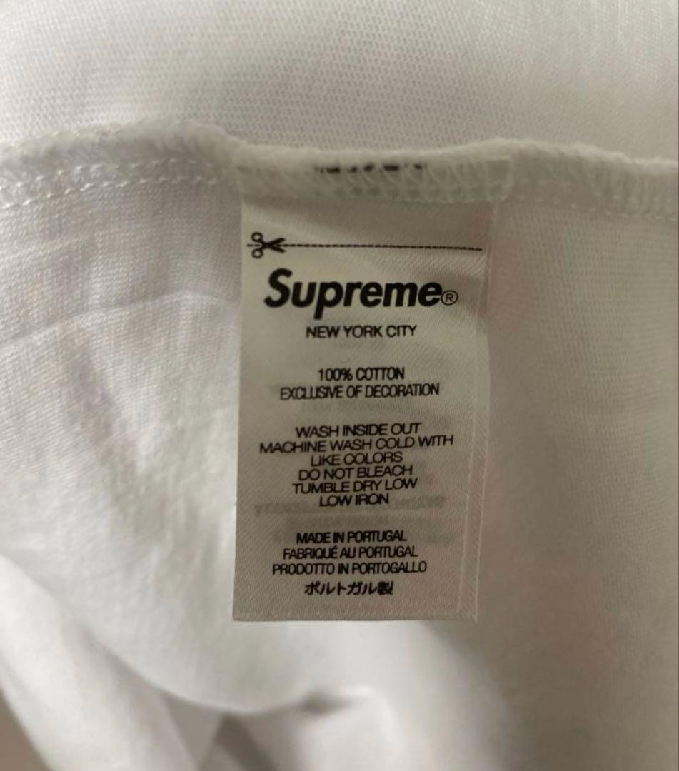 トップス Supreme Small Box L/S Tee White
