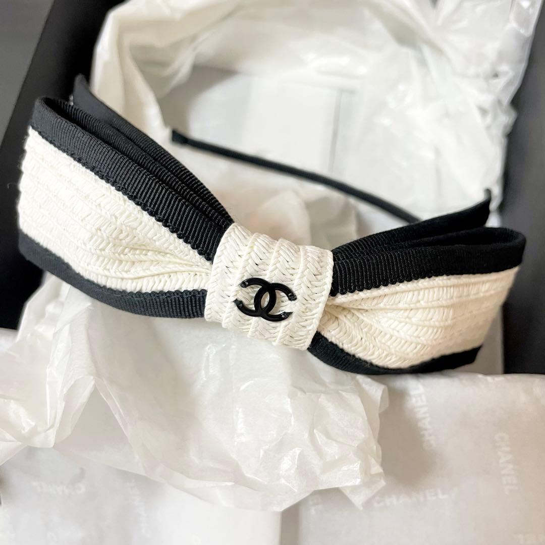 シャネル リボン　カチューシャ