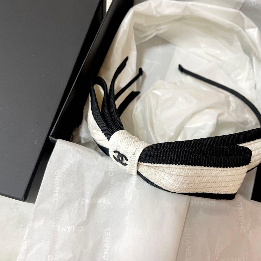 シャネル リボン　カチューシャ