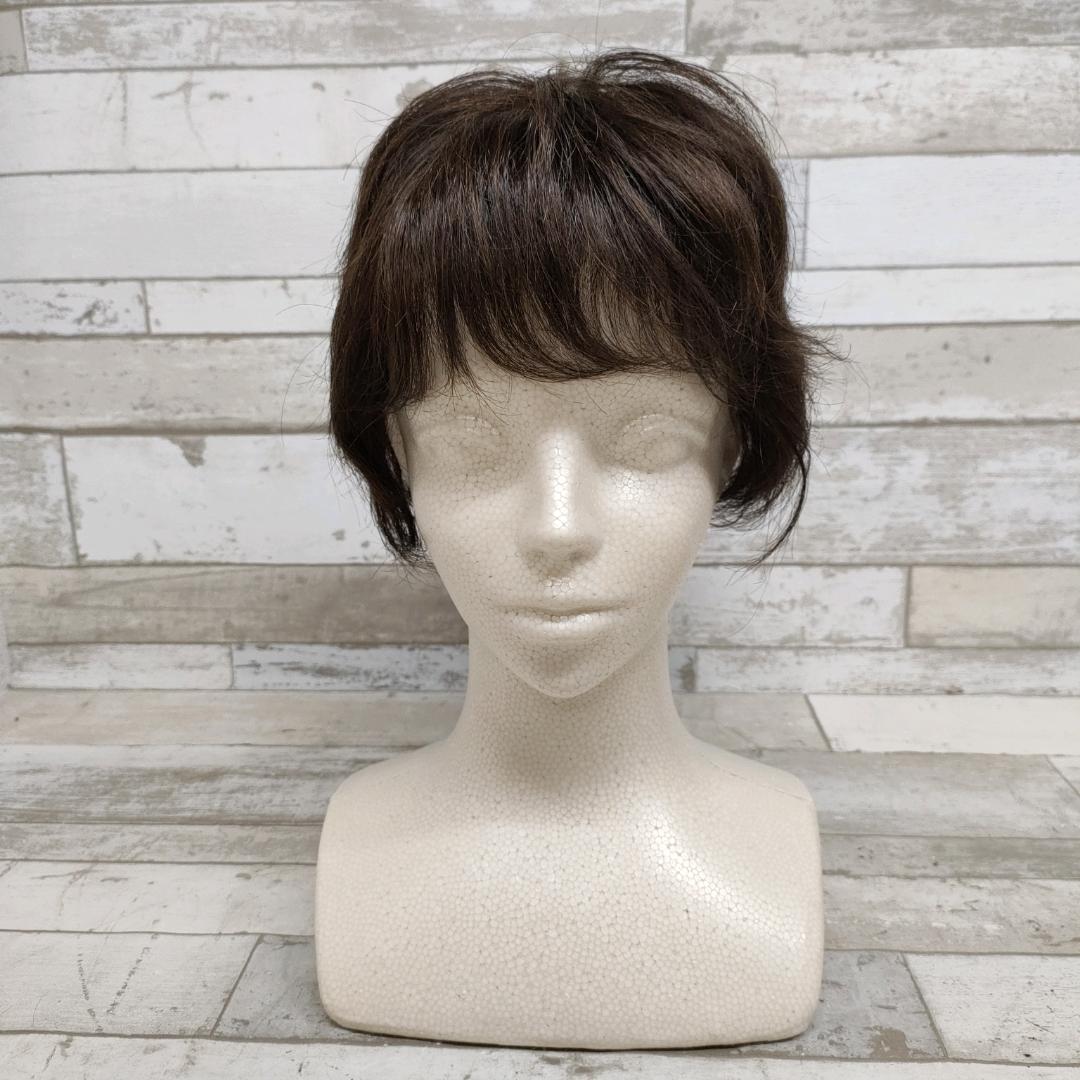 W03 ハーフ ウィッグ VALAN VM20 F3 フォンテーヌ ブラウン系