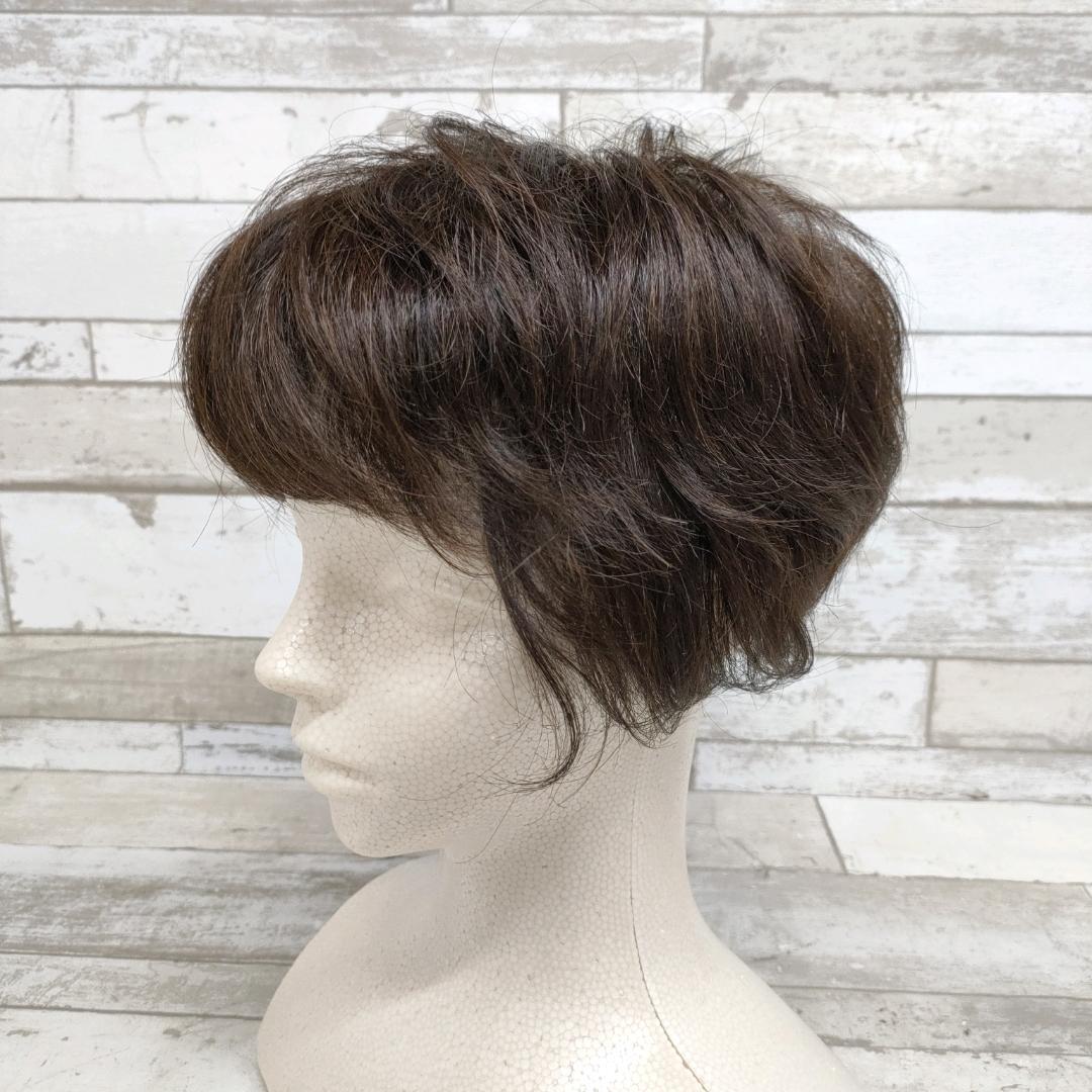 W03 ハーフ ウィッグ VALAN VM20 F3 フォンテーヌ ブラウン系